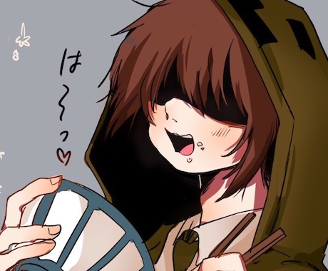 イラスト・SNSアイコンお描きし致します お気軽にご相談ください(●´ω｀●) イメージ1