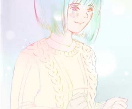 オリジナルのイラスト作成します 可愛い系の癒しイラスト・SNS・アイコン・立ち絵・挿絵 イメージ2