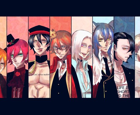 イケメン！美女！なキャラデザの立ち絵承ります TRPG・SNS・動画・配信用まで幅広く対応いたします イメージ2