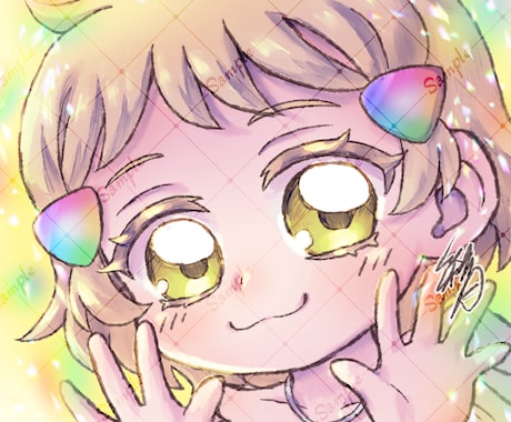 もっちりかわいいデフォルメアイコンを格安で描きます 短納期で制作できます！お気軽に相談してください！ イメージ1