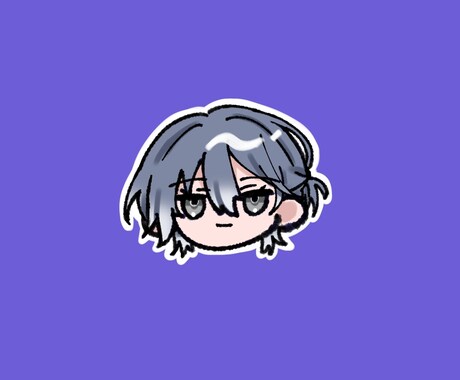 デフォルメでSNSのアイコン書きます デフォルメの種類は2種類ほどございます。かわいい寄り イメージ2