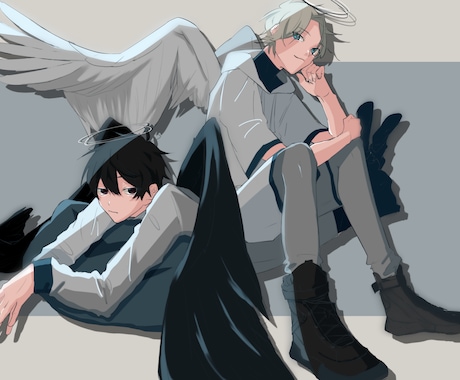 用途にあったイラストを描きます 少年、青年、女の子やデフォルメイラストなどお描きします イメージ1