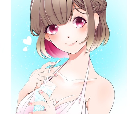 有料のイラストを描きます イラスト、キャラクターデザインなど静止画を描きます。 イメージ1