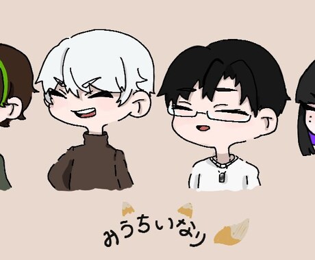 1枚絵、アイコンの依頼承ります スケジュールなど各種イラストなんでも承ります！ イメージ2