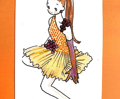 手描きのかわいいイラストお描きします 印象的な、かわいいイラストをお描きします。 イメージ2