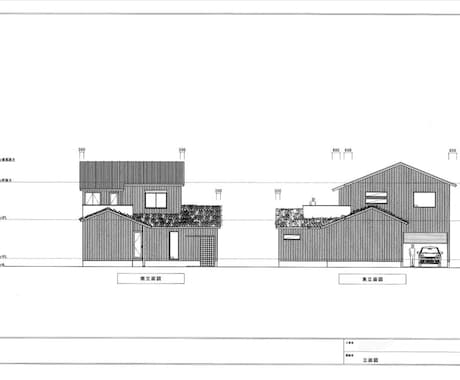 建築確認申請図面を作成します 木造平屋〜３階建ての住宅の申請図を描きます！ イメージ2