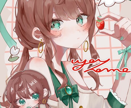 最短3日　かわいいかっこいいイラスト制作します しっかり相談・確認で、一枚一枚大切にイラスト制作いたします！ イメージ1