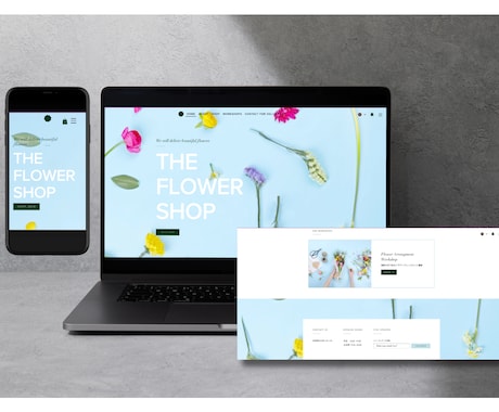 Wix おしゃれで洗練されたHP作成します HPが欲しい方・作成する時間がない方・自分で更新したい方に イメージ2