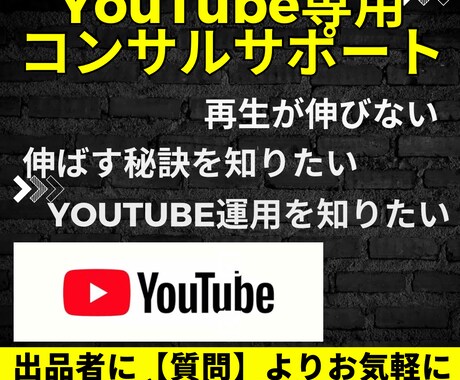 YouTube運営における1人運用方法を教えます イメージ1