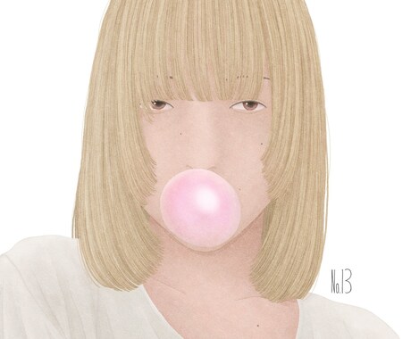 商用利用◎おしゃれな人物イラストをご提供いたします アイコン、本の表紙や挿絵、MV、グ 広告などにどうぞ！ イメージ1