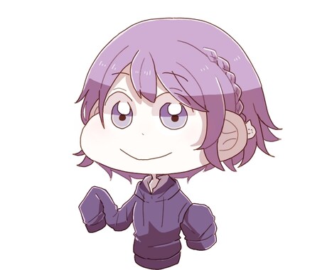 SNSデフォルメイラストアイコン制作します イメージ1