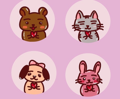 マスコットキャラクター制作します 優しくて可愛いオリジナルのキャラクターを制作します。 イメージ2