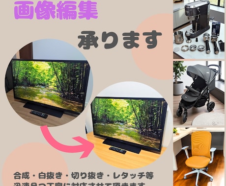 売れる商品画像をプロが仕上げます 早い・綺麗・丁寧！画像加工であなたの売上UPをサポートします イメージ1