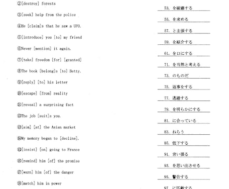 英単語テスト＆英語文法テストをお作りします 高校生、大学受験浪人生、英語のインプットに苦労されている方！ イメージ2