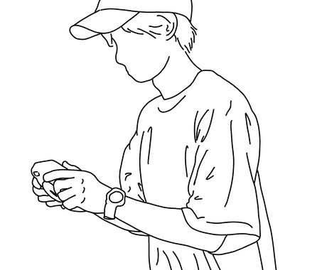 線画描きます 結婚式のウェルカムボードにおすすめ イメージ2