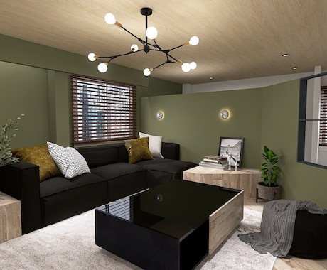 モニター価格！高画質おしゃれな内観パース作成します 施主様業者様OK！戸建・マンションのイメージパースの作成 イメージ1