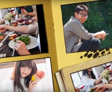 見ると笑顔になるような誕生日ムービー作ります 動画は最高のプレゼント！大切なひとの誕生日に！サプライズで！ イメージ2