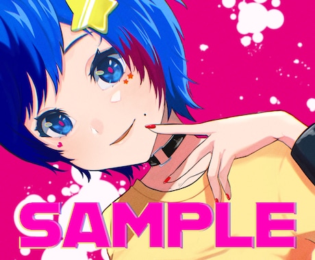 配信活動を応援！あなただけのイラストを描きます 配信やSNSで使えるイラストやアイコンを作成します！ イメージ2