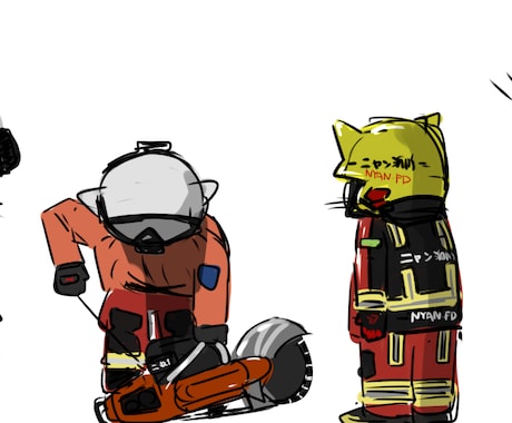 乗り物イラスト描きます