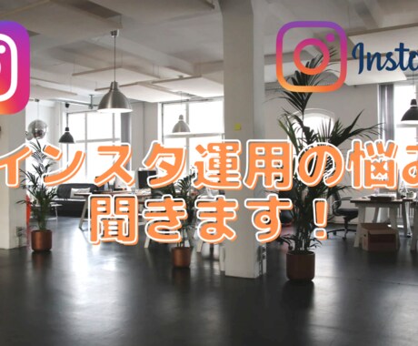 インスタの運用のコツやノウハウを教えます イメージ1