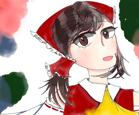 宣伝や説明に使う絵、アナログの練習用の絵描きます イメージ1