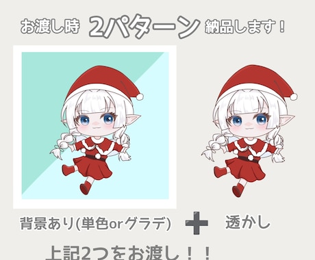 透明感×鮮やかなイラスト描きます アイコンやサムネ、グッズに生誕絵にも！！商用無料〇、透かし〇 イメージ2
