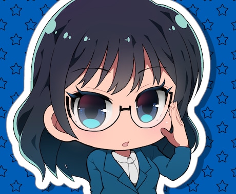 期間限定｜年内順次制作｜ミニキャラ絵を承ります 普段作品を見てくださっている方向けの、お試し受注企画です♪ イメージ1