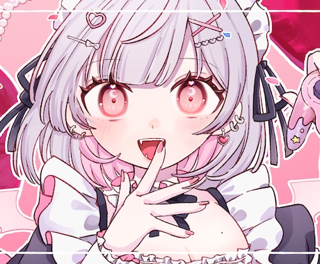 アイコン用、立ち絵などのイラストを制作します アイコンやサムネイルに使用可能です！！ イメージ2