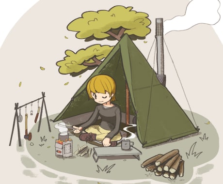 シンプルなイラスト制作承ります 書籍の挿絵やヘッダー、アイコンなど イメージ1