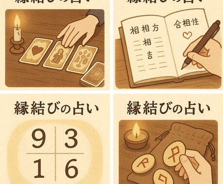縁結び♡人に好かれる♡ご縁を守り結びます お金/恋人/友達/将来/健康どんな縁結びでもお手伝いします イメージ1