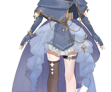 Vtuber制作なんでもご対応いたします イラストからでも、パーツ分け、モデリングからでもご対応！ イメージ1