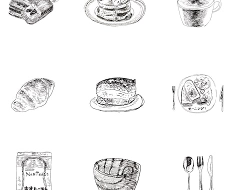 写真をおしゃれなペン画イラストに仕上げます ショップカードや名刺に使える味わいのある手描きイラスト イメージ1