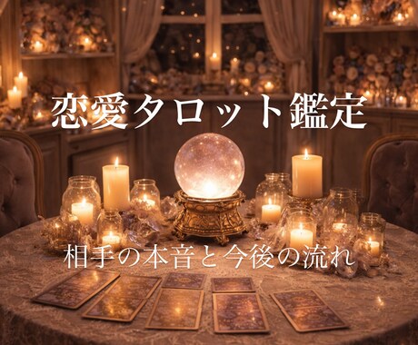 恋愛タロットでお相手の本音を占います 恋愛について過去現在未来、あなたの知りたいことを読み解きます イメージ1