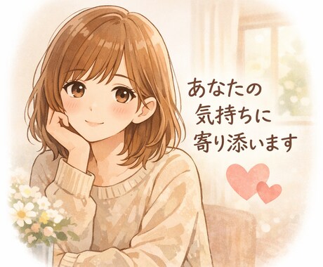 恋愛で自信をなくした方へ寄り添います 我慢ばかりの恋を終わらせたい方へ イメージ1