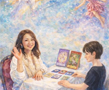 天使と妖精からの助言をお伝えします ＜天使と妖精✖︎潜在意識＞うさこの魔女占い イメージ1