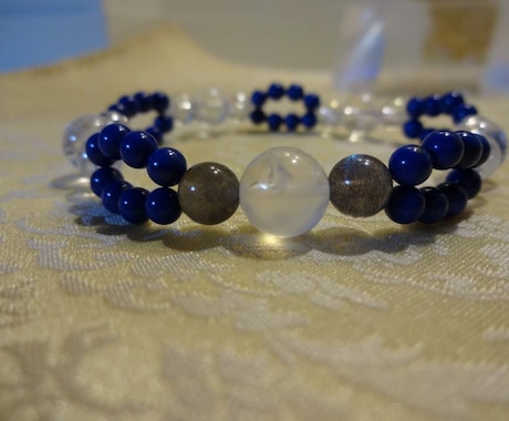 天然石でオーダーブレスレットをお作りします あなたのオリジナルブレスレットを天然石でお作りします。 イメージ2