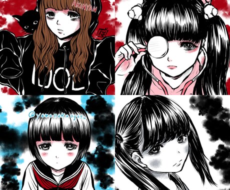 SNSなどで使用できるアイコン描きます オリジナルアイコンを制作致します！ イメージ2