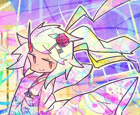 キラキラのイラストお描き致します イメージ1