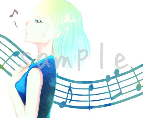 貴方だけの華やかさをお届けします 他と被らない貴方だけのイラストを。 イメージ2