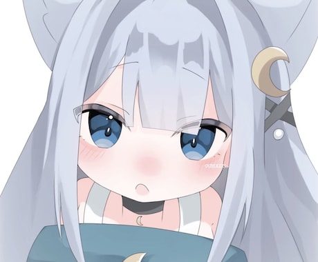 ぷにっとした可愛いアイコンお描きします 商用利用OK◎SNSアイコンなどにご利用いただけます イメージ2