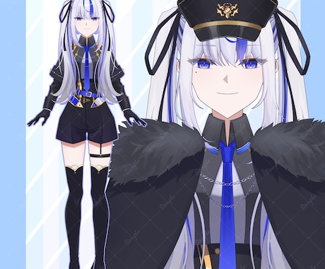 Vtuberのキャラデザ〜パーツ分けします あなたの"癖"を詰め込んだキャラお仕立てします！ イメージ2