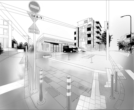 漫画家アシスタント★背景作画します 建物や自然、ファンタジー系が得意です イメージ2
