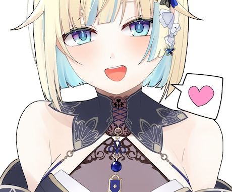 最短2日！可愛いイラスト制作します sns活動などで使える可愛い人物イラストを描きます イメージ1
