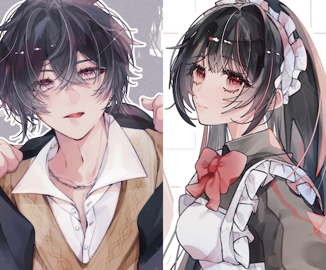透明感のあるキラキラのイラスト描きます イメージ1