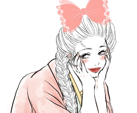 お写真からパッと目を惹く綺麗めイラストお描きします 【商用二次込】選べるカラータイプ！オプションでフルカラーも◎ イメージ1