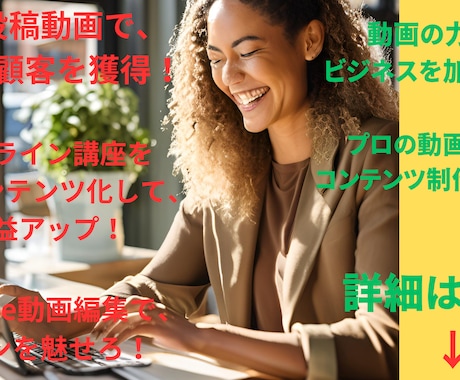 動画編集を１〜１０までワンストップで編集します 初めても歓迎！丁寧なヒアリングで理想の動画を制作いたします イメージ1