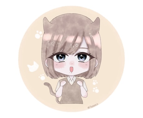 SNS等のアイコンを描きます ミニキャラで色んな種類のイラストを描きます！ イメージ2