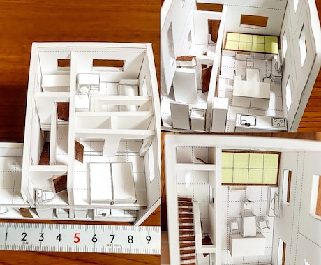 新築住宅の建築模型制作致します 手にお取り頂いて空間をよりイメージできます。 イメージ1