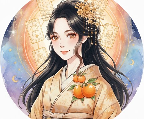 心がﾎｯﾄする✨️光の声を届けるﾀﾛｯﾄ鑑定します ☯読み返せる安心♡だいだいの鑑定レター✉️☘️ イメージ2
