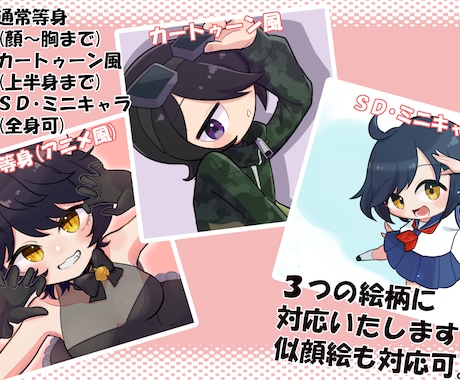 期間限定価格！アイコンイラスト制作します 商用利用OK!可愛く魅力的なアイコンイラストを描きます！ イメージ2